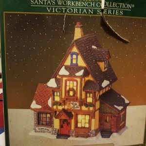 Never used lighted porcelain Calico Cat Toy Shop